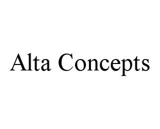 ALTA CONCEPTS