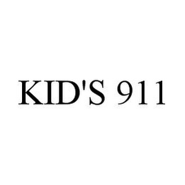 KID'S 911