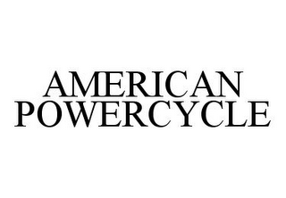 AMERICAN POWERCYCLE