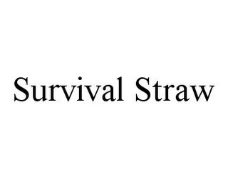 SURVIVAL STRAW