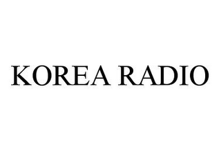 KOREA RADIO