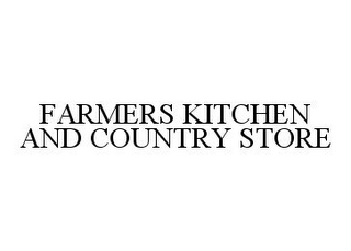 FARMERS KITCHEN & COUNTRY STORE