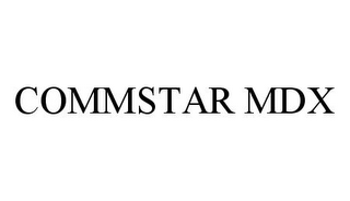 COMMSTAR MDX