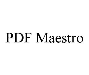 PDF MAESTRO