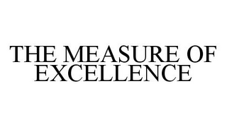 THE MEASURE OF EXCELLENCE