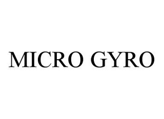 MICRO GYRO