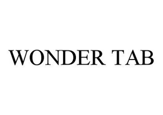 WONDER TAB