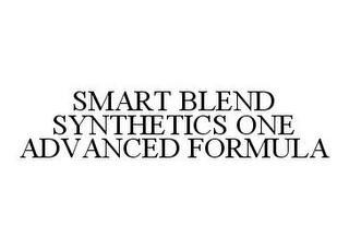 SMART BLEND SYNTHETICS ONE ADVANCED FORMULA