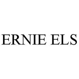ERNIE ELS
