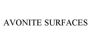 AVONITE SURFACES