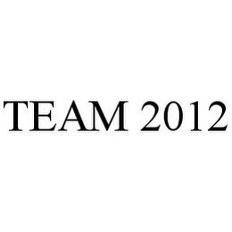 TEAM 2012