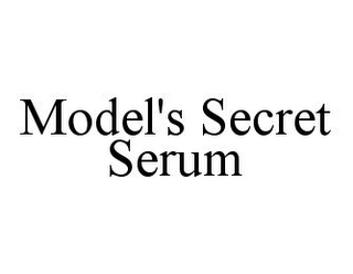 MODEL'S SECRET SERUM