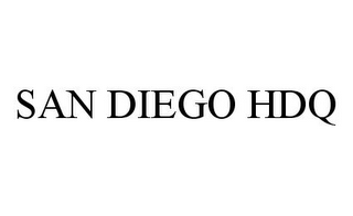 SAN DIEGO HDQ