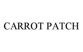 CARROT PATCH