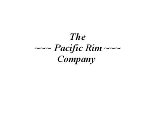 THE PACIFIC RIM COMPANY