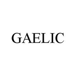 GAELIC