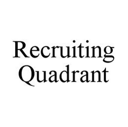 RECRUITING QUADRANT