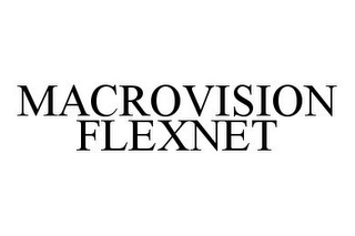 MACROVISION FLEXNET