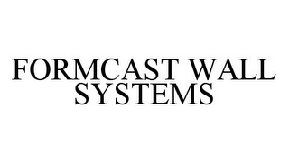 FORMCAST WALL SYSTEMS