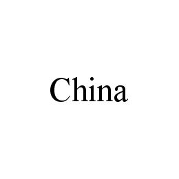 CHINA