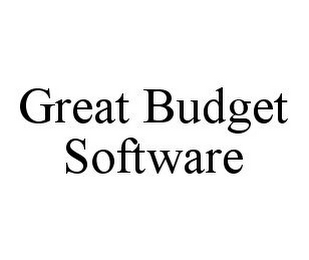 GREAT BUDGET SOFTWARE