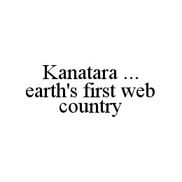 KANATARA ...EARTH'S FIRST WEB COUNTRY