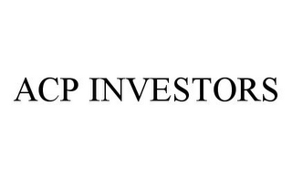 ACP INVESTORS