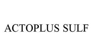 ACTOPLUS SULF