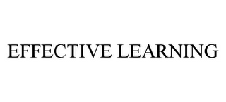 EFFECTIVE LEARNING