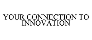 YOUR CONNECTION TO INNOVATION