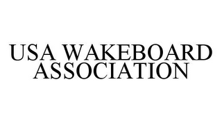 USA WAKEBOARD ASSOCIATION