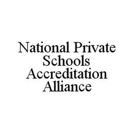 NATIONAL PRIVATE SCHOOLS ACCREDITATION ALLIANCE