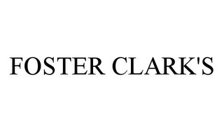 FOSTER CLARK'S