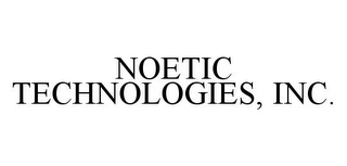 NOETIC TECHNOLOGIES, INC.