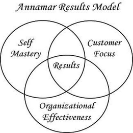 ANNAMAR RESULTS MODEL SELF MASTERY CUSTOMER FOCUS ORGANIZATIONAL EFFECTIVENESS RESULTS