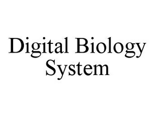 DIGITAL BIOLOGY SYSTEM