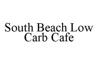 SOUTH BEACH LOW CARB CAFE