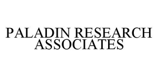 PALADIN RESEARCH ASSOCIATES