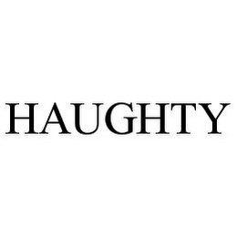 HAUGHTY