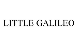 LITTLE GALILEO