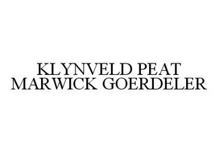 KLYNVELD PEAT MARWICK GOERDELER