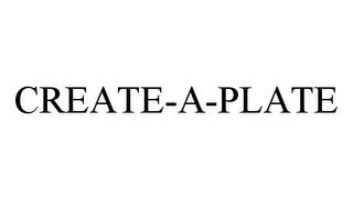 CREATE-A-PLATE