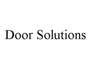 DOOR SOLUTIONS