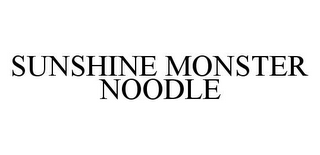 SUNSHINE MONSTER NOODLE