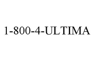 1-800-4-ULTIMA