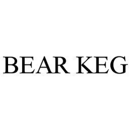 BEAR KEG