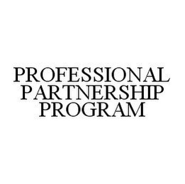 PROFESSIONAL PARTNERSHIP PROGRAM