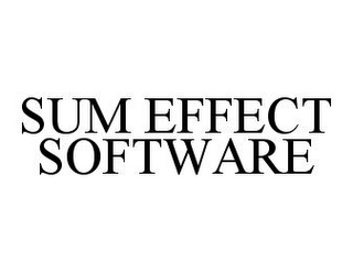 SUM EFFECT SOFTWARE