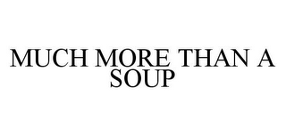 MUCH MORE THAN A SOUP