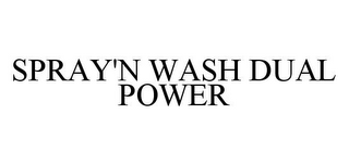 SPRAY'N WASH DUAL POWER